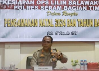 Agus : Pengamanan Perayaan Nataru dan HUT SBT Butuh Kerjasama Semua Pihak