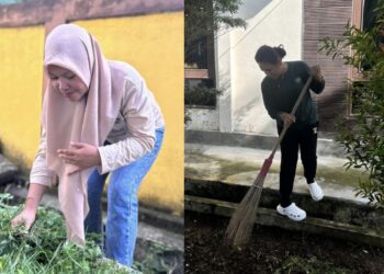 Pegawai Kantor Pertanahan SBT Gelar Jumat Bersih