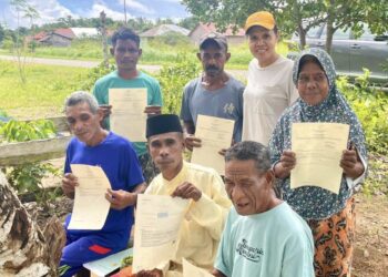 Masyarakat Dawang Mulai Gunakan Sertifikat Elektronik