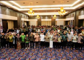 Menteri Nusron Wahid Sampaikan Orasi Kebangsaan di Rakor Regional KAHMI