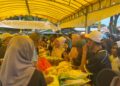 Dinas Ketahanan Pangan SBT Gelar Gerakan Pangan Murah di Kota Bula. (Dok : Pribadi)