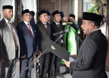 Sejumlah Pejabat Pimpinan Tinggi Pratama Hasil Job Fit di SBT Resmi Dilantik