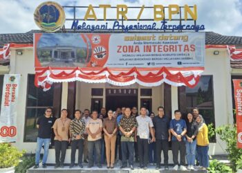 Perkuat Sinergi dan Tingkatkan Layanan, Kakanwil BPN Maluku Kunjungi Kantor Pertanahan SBT