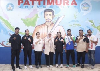 Unpatti Ambon Raih Enam Medali pada Pekan Olahraga Mahasiswa Nasional