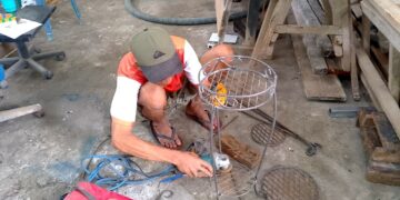 WBP Rutan Ambon Ciptakan Karya Unggul Lewat Daur Ulang Limbah Besi