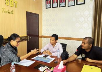 Sambangi Kantor Pertanahan SBT, Rumonin Koordinasi Rencana Program Redis di Desa Kilwaru