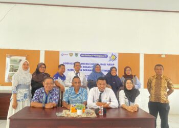 Dinas PUPR Seram Bagian Timur Gelar Sosialisasi Inovasi Digitalisasi Arsip