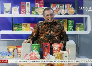 Jadi Narasumber di Zona Inspirasi Kompas TV, Bupati SBT Ulas Program Hilirisasi Sagu