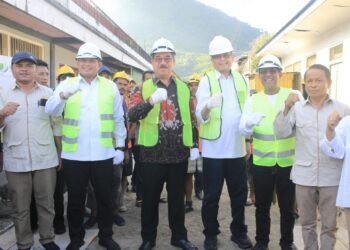 Pempus Mulai Bangun Promenade, Pedestarian dan Sumur Resapan Kawasan Kumuh Pulau Banda