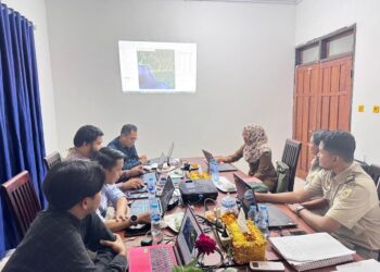 Dinas PUPR SBT dan Kantor Pertanahan Lakukan Penyempurnaan Revisi RTRW