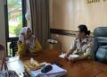 Maapia Ena Sambangi Kantor Pertanahan SBT Koordinasi Sertifikat Tanah SMK Perikanan