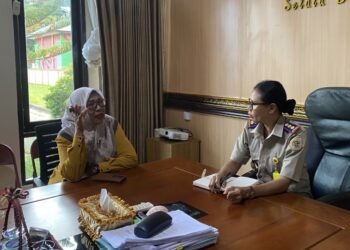 Maapia Ena Sambangi Kantor Pertanahan SBT Koordinasi Sertifikat Tanah SMK Perikanan