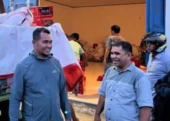 Rudi Wadjo Koordinasi Bencana Alam di Desa Effa dengan Pemkab SBT