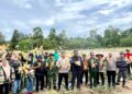 Polres dan Pemkab SBT Panen Jagung Serentak di Breeding Center Namatimur