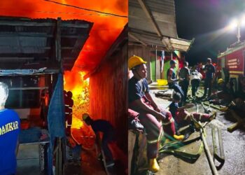 Sigap Terhadap Musibah Kebakaran di Bula, Warga Puji Kinerja Damkar SBT