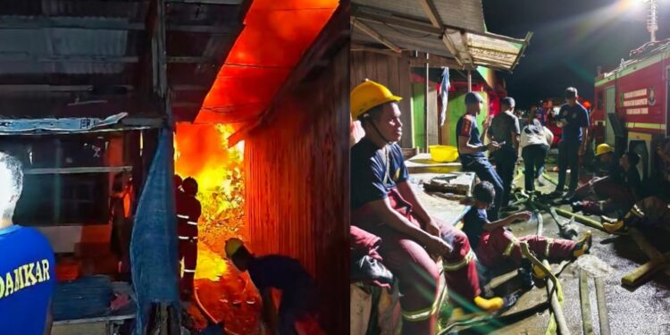 Sigap Terhadap Musibah Kebakaran di Bula, Warga Puji Kinerja Damkar SBT