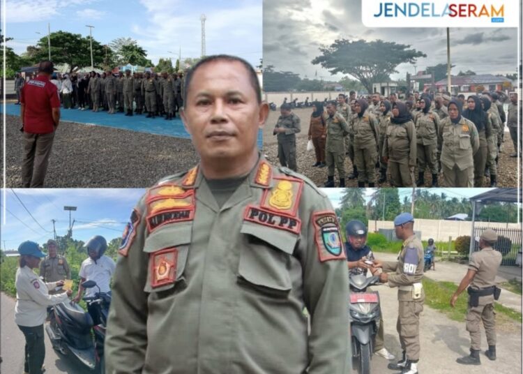 Kepala Satpol PP SBT Saiful I. Rumodar