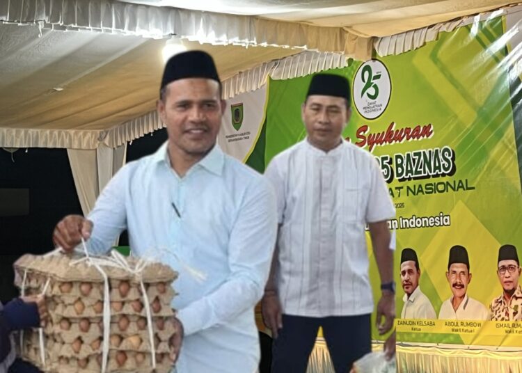 Ketua Baznas SBT Zainudin Kelsaba