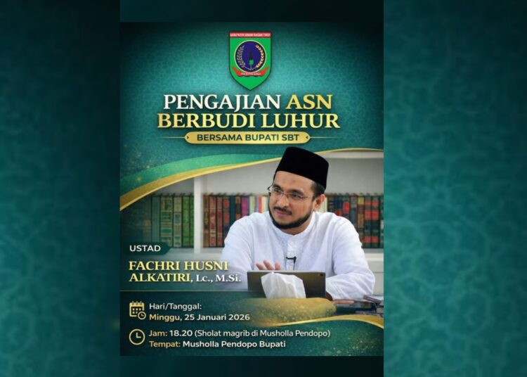 Flayer pengajian ASN Berbudi Luhur