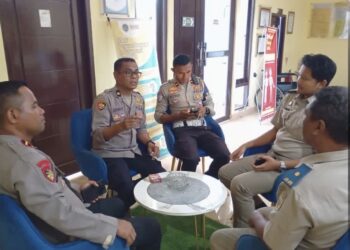 Polres SBT Koordinasi Lahan Pembangunan Kantor Mako Polairud ke Pertanahan