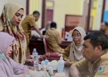 Puskesmas Bula Lakukan Cek Kesehatan Gratis pada Sejumlah OPD