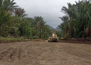 Pembangunan Jalan Kota Baru-Airnanang SBT Menunjukkan Progres Baik di Lapangan