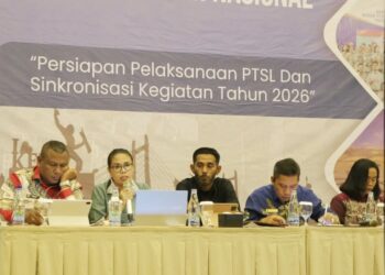 Kepala Kantor Pertanahan SBT Paparkan Evaluasi Kinerja 2025 dan Rencana Aksi 2026 di Forum Rakerda