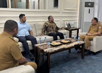 Datangi DKPTPH Provinsi Gorontalo, Pemkab SBT Jajaki Kerjasama di Bidang Pertanian