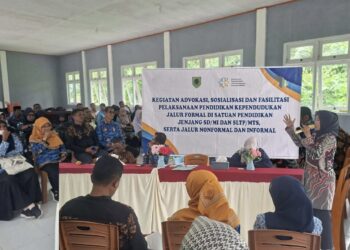 Dinas P2KB SBT Sosialisasi Sekolah Siaga Kependudukan pada Tiga Kecamatan