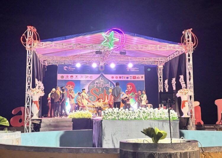 Pemerintah Kabupaten (Pemkab) Seram Bagian Timur (SBT) menggelar kegiatan Festival Sahur di Pantai Wailola, Kota Bula. (Dok : Pribadi)
