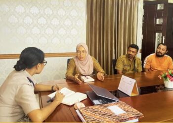 Dinas PUPR dan Kantor Pertanahan SBT Bahas Isu Pertanahan dan Tata Ruang