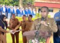 Ujian Sekolah Tingkat SMA Dimulai, Sekda Amahoru Hadiri Pembukaan di SMA 1 SBT
