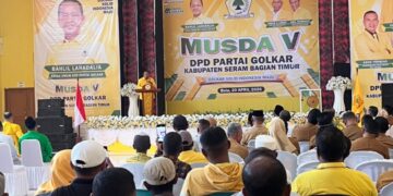 Golkar SBT Gelar Musda ke-V, Rumakat Ajak Semua Pihak Dukung Kelancaran Kegiatan