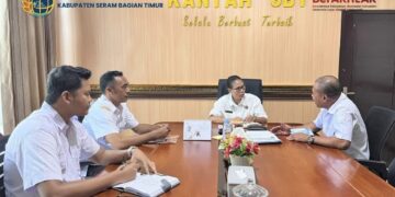 Nakertrans SBT dan Kantor Pertanahan Terus Berkoordinasi Tuntaskan Sertifikat Tanah Transmigrasi