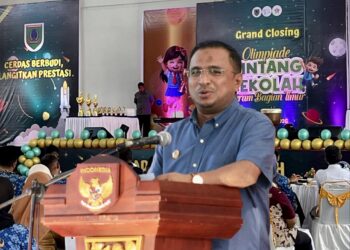 Tutup Olimpiade Bintang Sekolah, Bupati SBT Memotivasi Semua Peserta yang Sudah Berkompetisi
