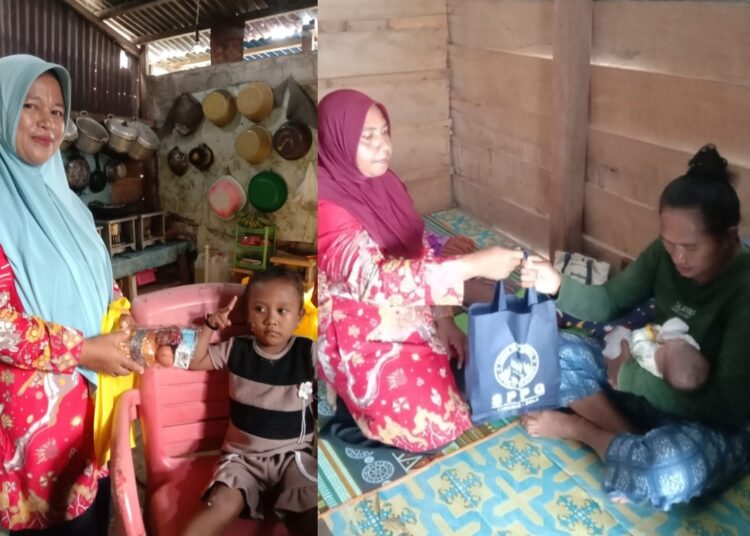 SPPG Limumir salurkan program MBG kepada kelompok 3B di Desa Sesar (Dok : Ist)