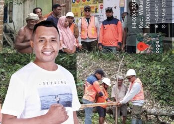 Rudi Wajo Berhasil Kawal Bencana Alam di Desa Effa, Pemkab SBT Mulai Bangun Saluran