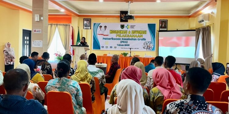 Dinkes SBT Gelar Rakor dan Advokasi Pemeriksaan Kesehatan Gratis
