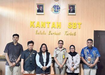 TVRI Maluku Lakukan Koordinasi Legalitas Aset ke Kantor Pertanahan SBT