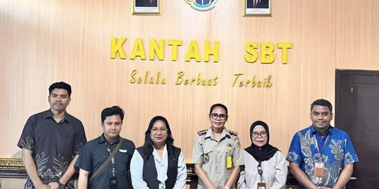 TVRI Maluku Lakukan Koordinasi Legalitas Aset ke Kantor Pertanahan SBT