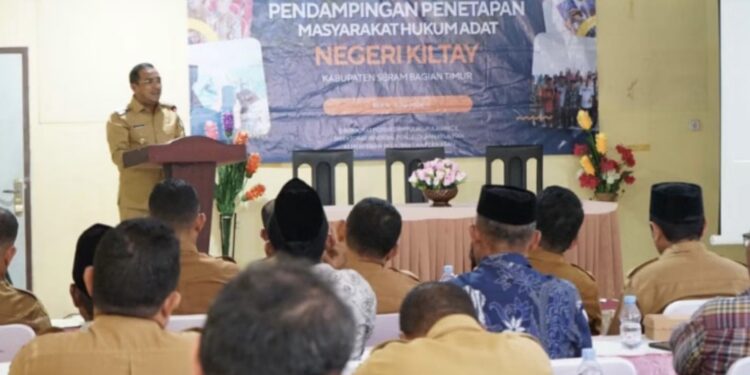 Draft Perbup Pengakuan Masyarakat Hukum Adat Negeri Kiltai Sedang Dibahas