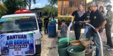 Pemerintah Negeri Bula Salurkan 25 Ribu Liter Air Bersih kepada Warga