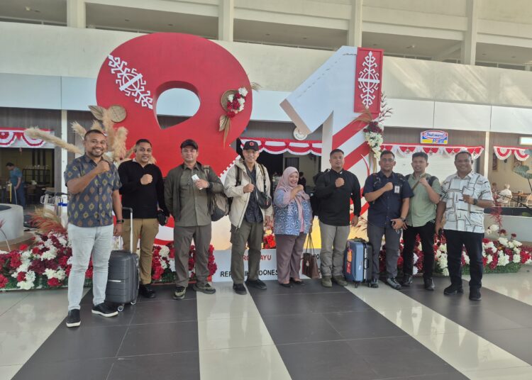 Tim Verifikasi BNPB tiba di Kota Ambon (Dok : Ist)
