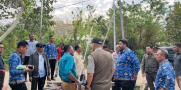 Tinjau Dampak Bencana Kekeringan dan Karhutla, BNPB Pastikan Bantu Pemkab SBT