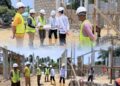 Kejari SBT Pantau Progres Pembangunan Puskesmas Kilga