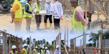 Kejari SBT Pantau Progres Pembangunan Puskesmas Kilga
