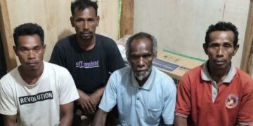 Hilang dalam Perjalanan Airkasar-Gorom, Tiga Warga SBT Ditemukan Nelayan Sorong Selatan