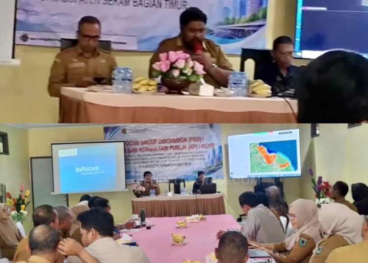Pemkab SBT menggelar Focus Group Discussion (FGD) I Rencana Detail Tata Ruang (RDTR) dan Konsultasi Publik pertama Kajian Lingkungan Hidup Strategis (KLHS) wilayah perkotaan Bula.