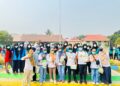 Dinkes SBT Bergerak Bagi 7.550 Masker kepada Pelajar di Kota Bula